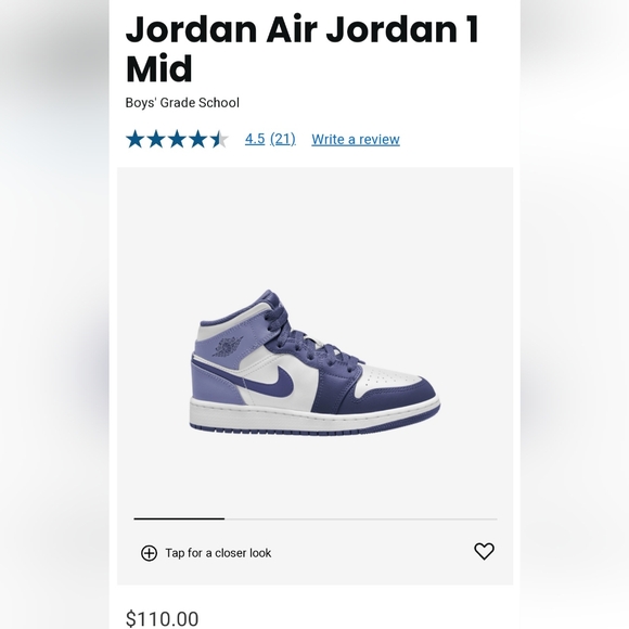 Air Jordan 1 Mid🔥🔥 - Picture 5 of 5